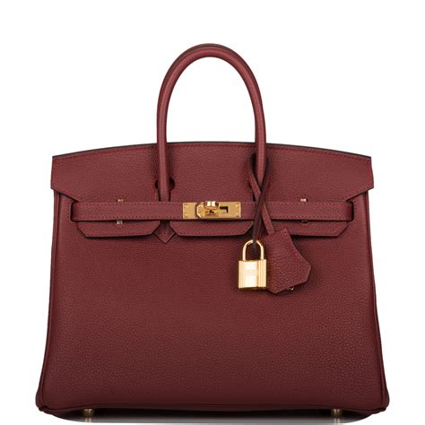 hermes birkin 25 rouge h|hermes birkin 25cm price.